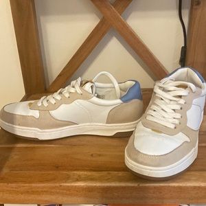 Madewell leather and textile sneakers